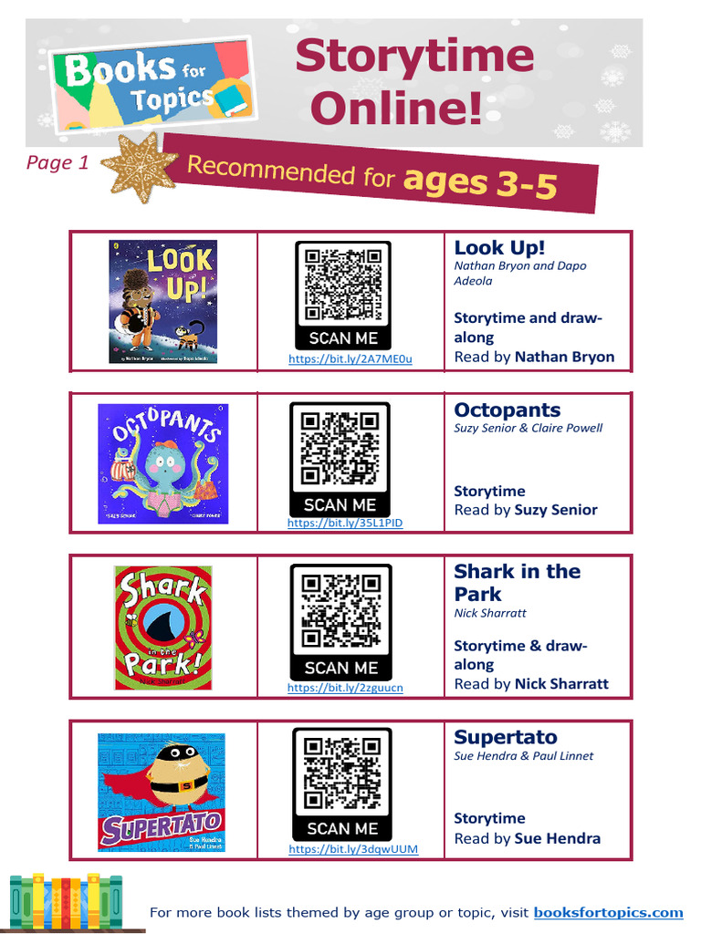 Online Storytime 3 5 | PDF | British Literature | Illustrators