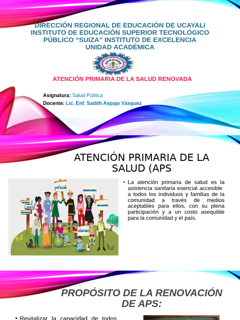 Atencion Primaria de Salud Renovada. | PDF | Sistema de salud | Cuidado ...