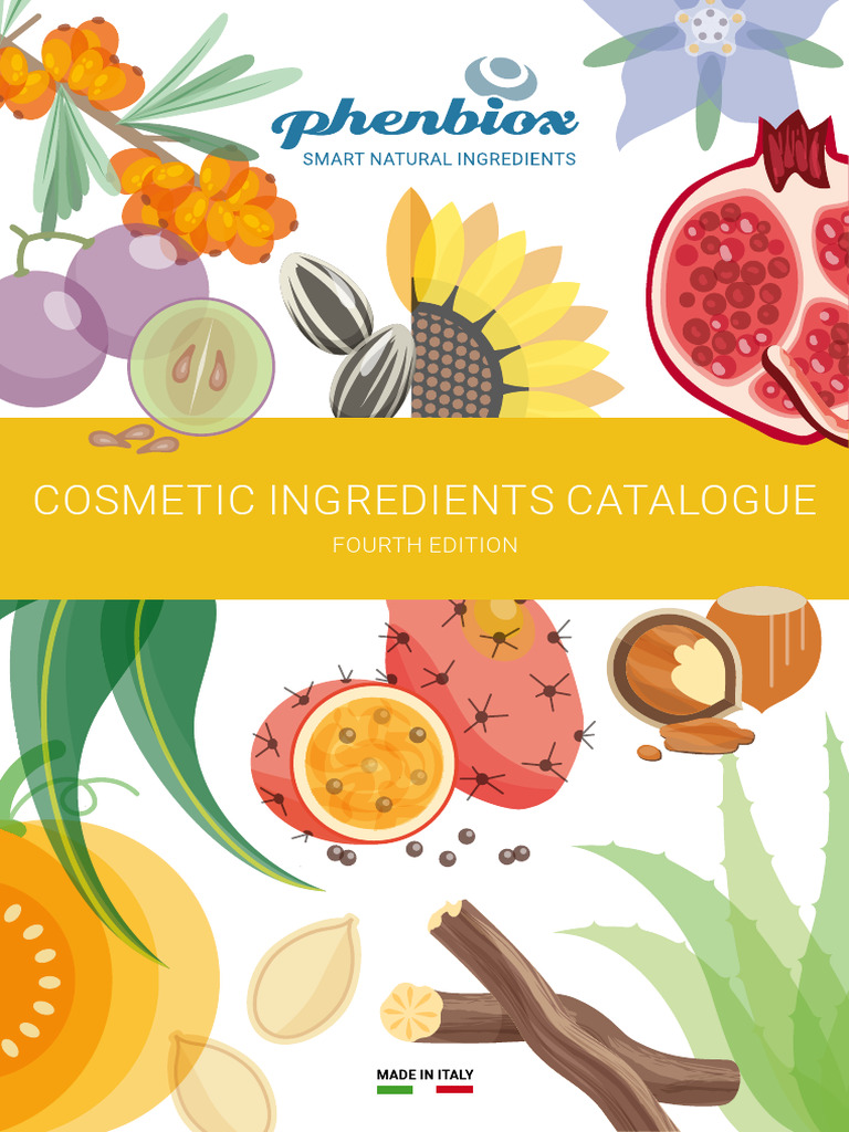Cosmetic Ingredients Catalogue 2023 | PDF | Liposome | Phospholipid