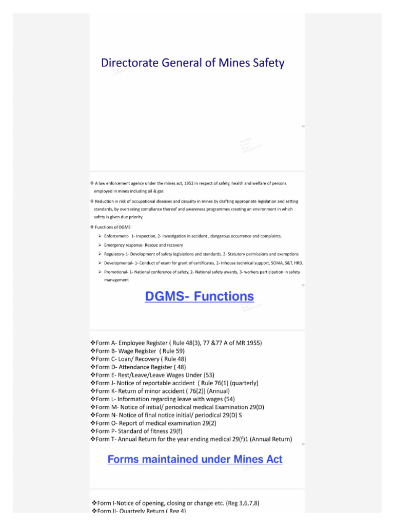 Dgms | PDF