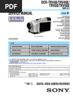 DSR PD170 | PDF | Compact Cassette | Power Supply