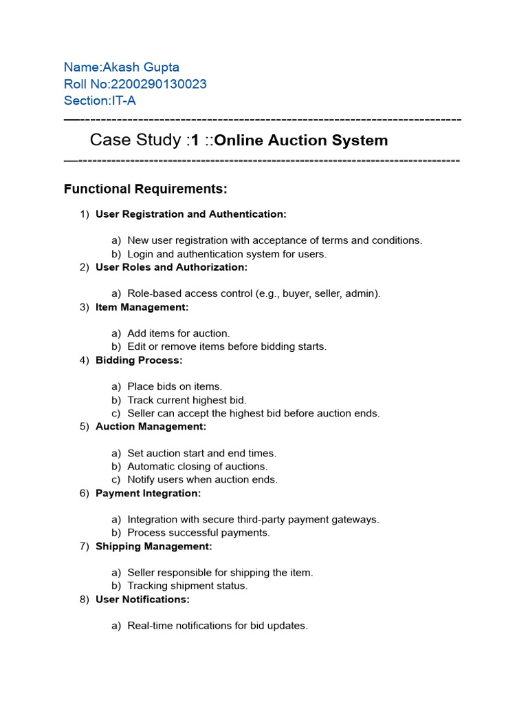 Case Study 1 | PDF