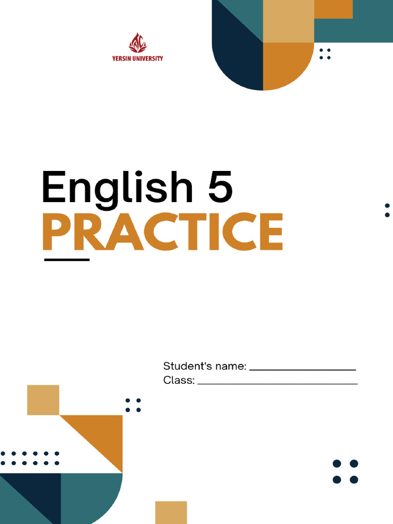 English 5 Practice Tests Guide | PDF