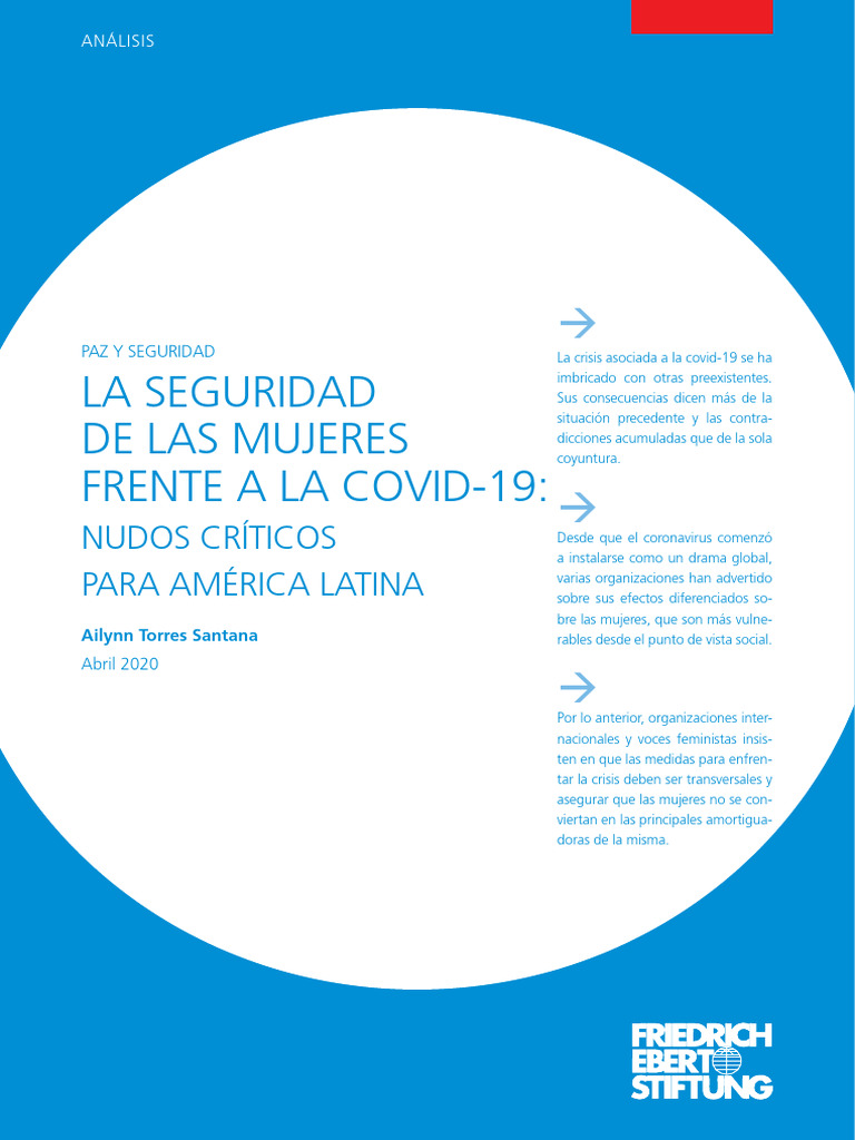 Mujeres Pandemia Friedrich | PDF | La violencia contra las mujeres ...