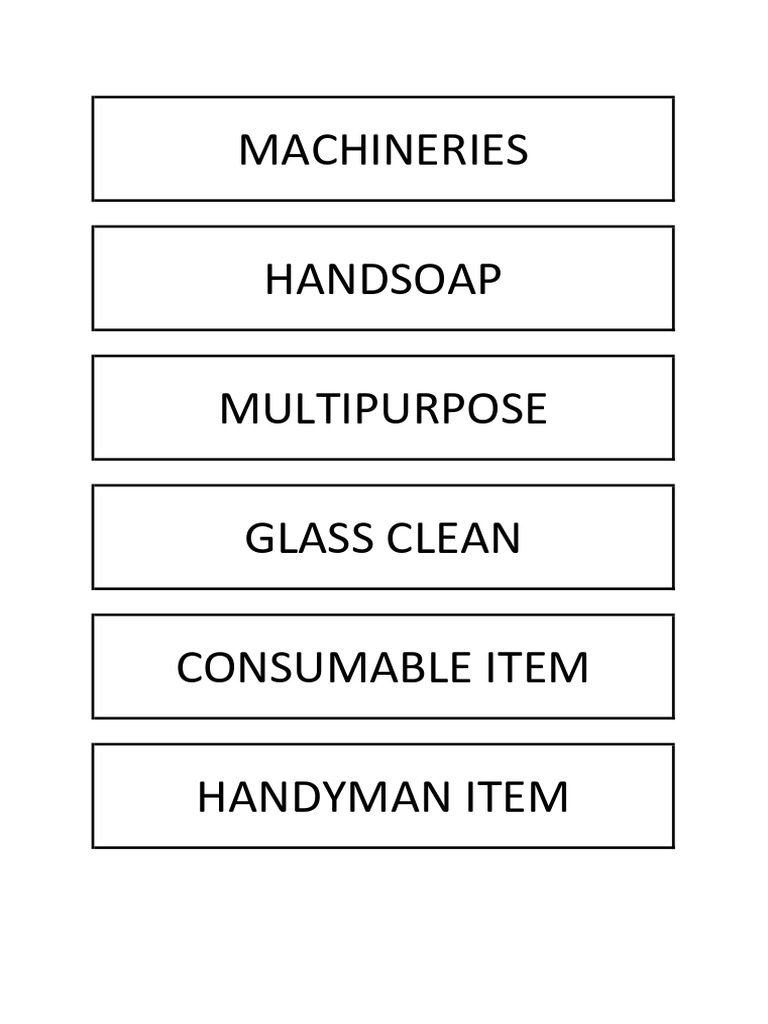 Labelling | PDF