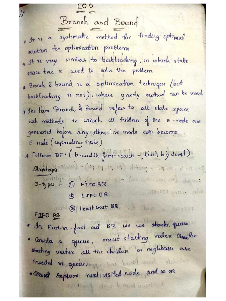 DAA Unit-5 Notes | PDF