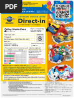 【日本未発売】ETリトグラフ132/200（Universal Studios） Universal Studios Japan Announces 