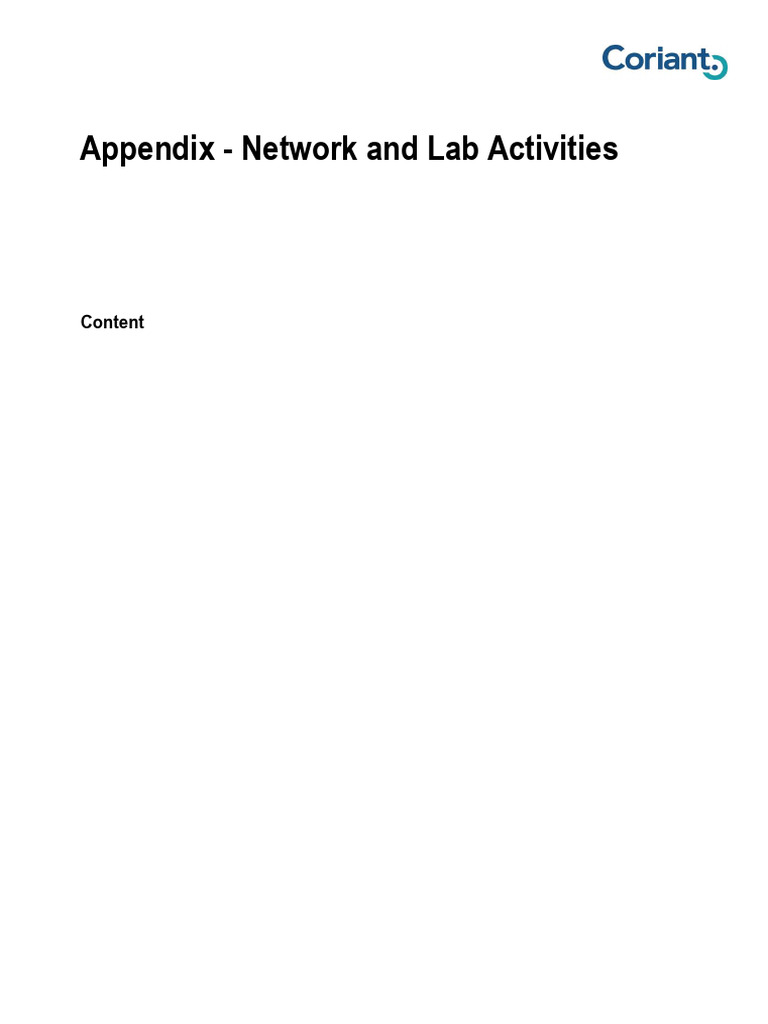 10 86PCLI-D Appendix NetworkLabActivites DoNotPrint | PDF | Computer ...