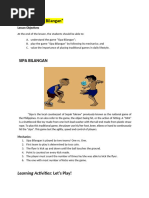 Filipino Target Games: Calahoyo & More | PDF