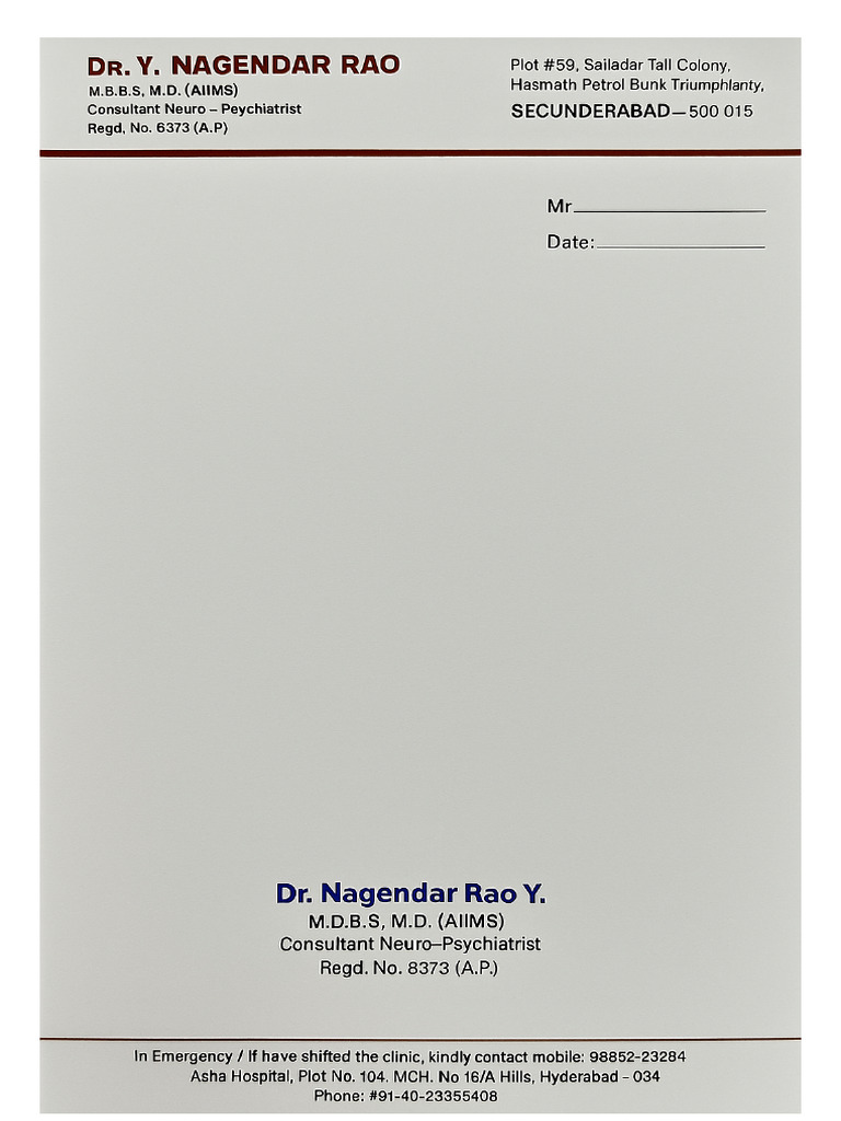 Clean Prescription Pad | PDF