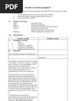 Download Detailed Lesson Plan in English IV by janintot SN87619368 doc pdf