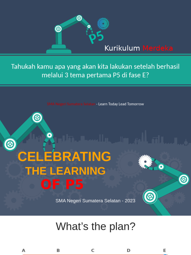 Celebrating The Learning of P5 | PDF