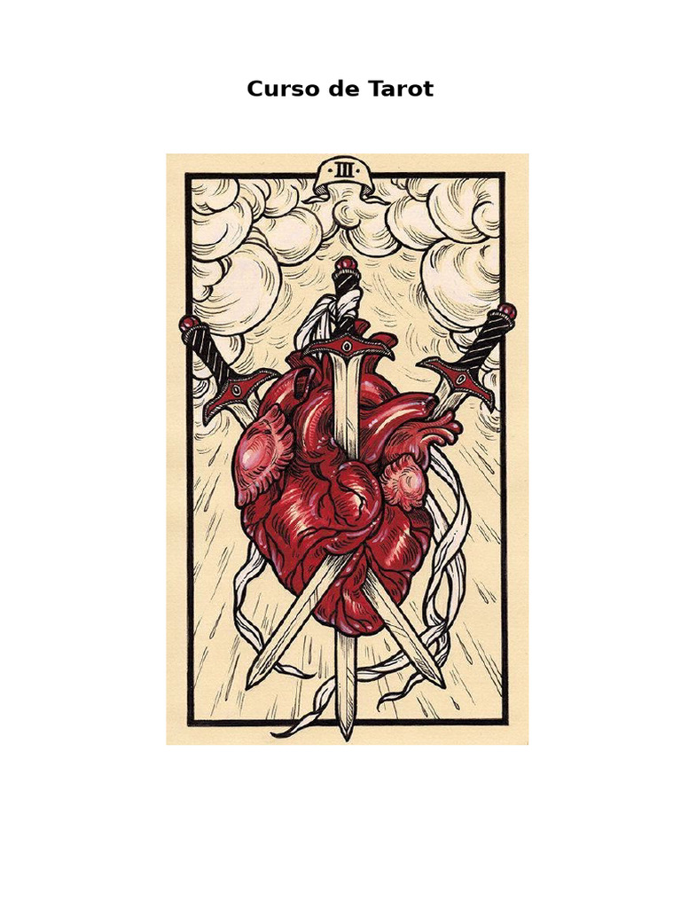 Curso de Tarot para Principiantes | PDF | Tarot | Jugando a las cartas