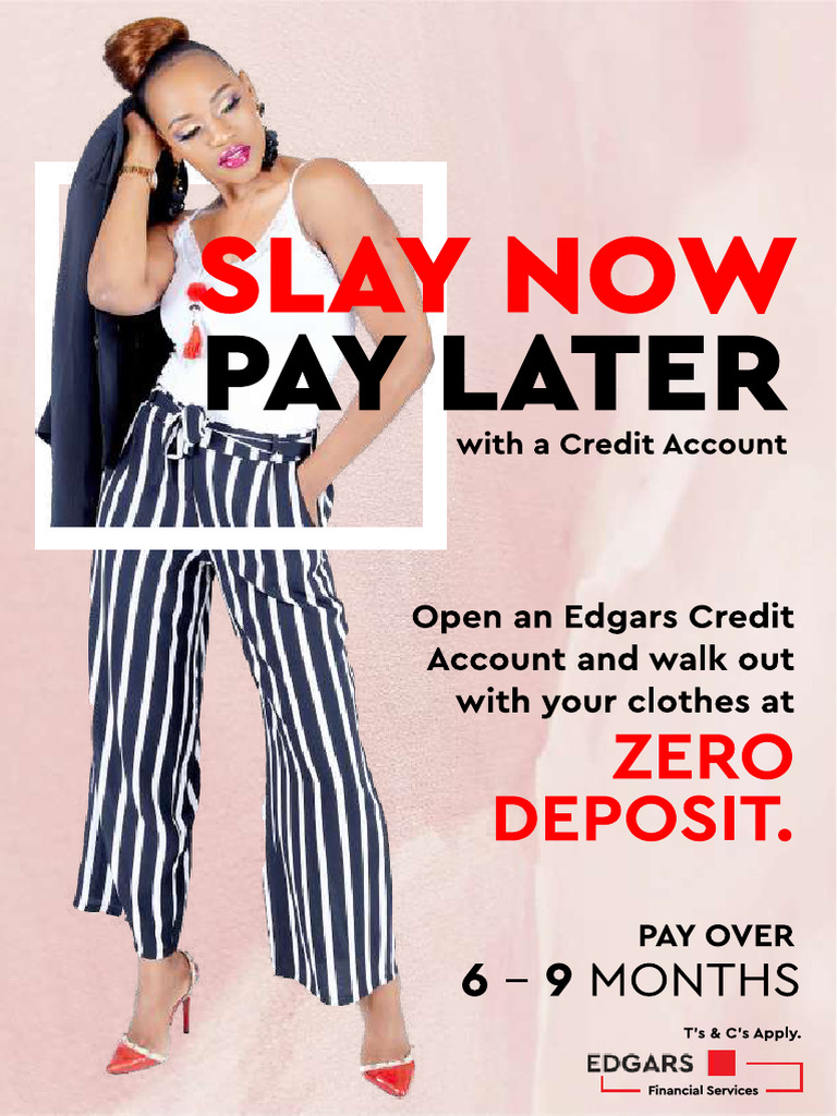 BACK END Edgars Credit Accounts Flyer Compressed | PDF
