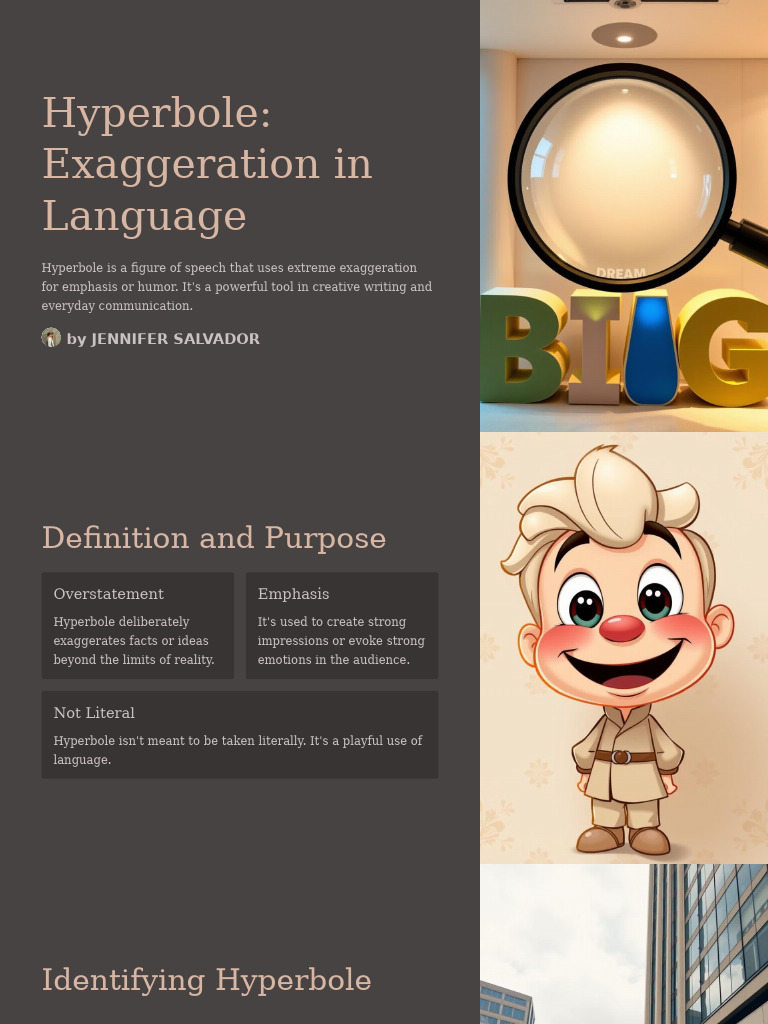 Hyperbole Exaggeration in Language | PDF