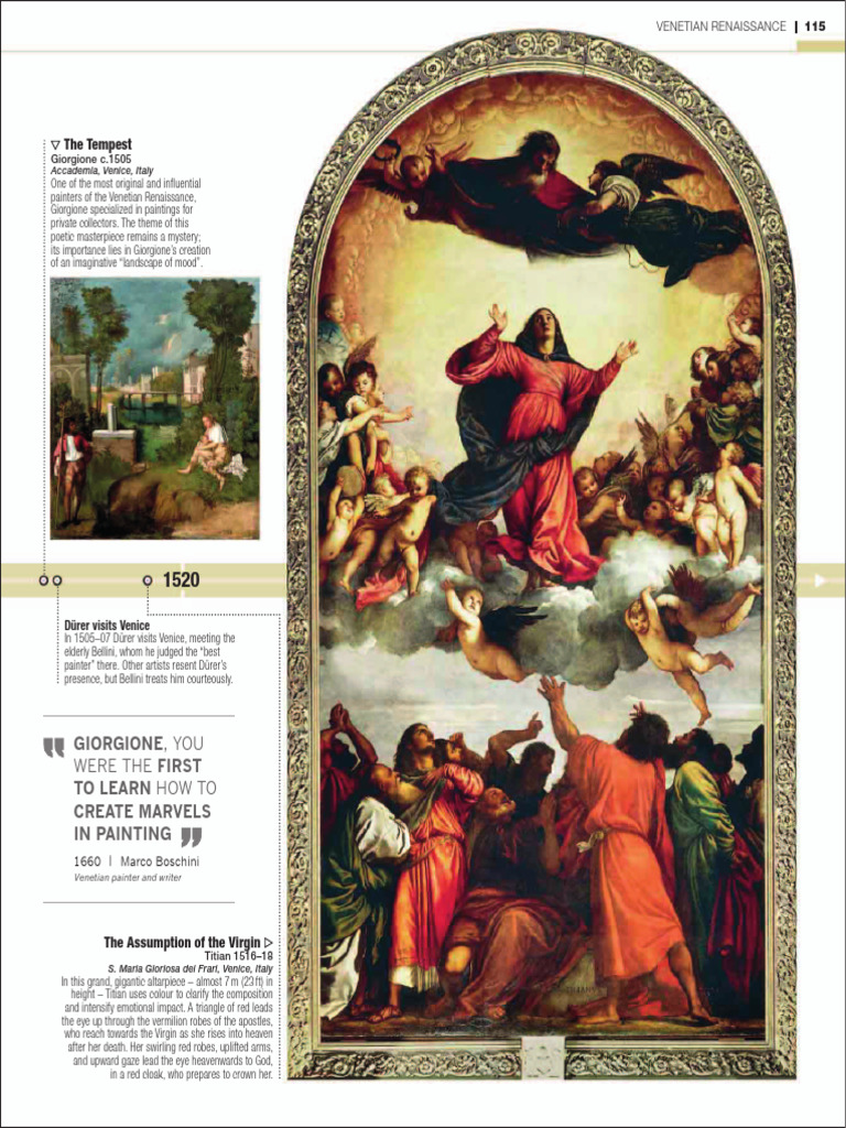 Venetian Renaissance Art Highlights | PDF