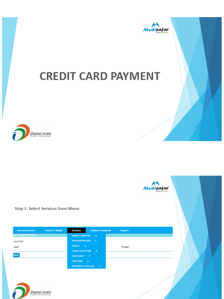 Credit Card Payment Process Guide | PDF