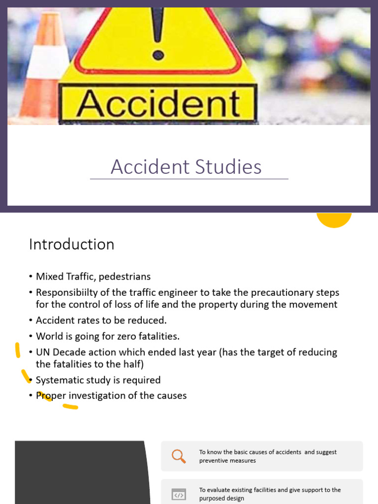 Comprehensive Accident Study Guide | PDF | Traffic Collision | Road