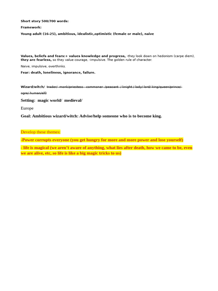 Creative Writing | PDF