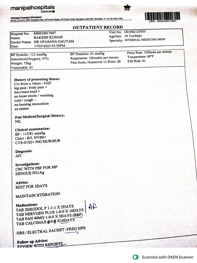 Manipal Doc Consultation | PDF