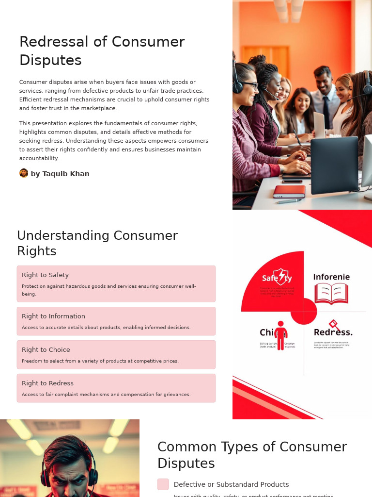 Consumer Rights and Redressal Guide | PDF | Consumer Protection | Business