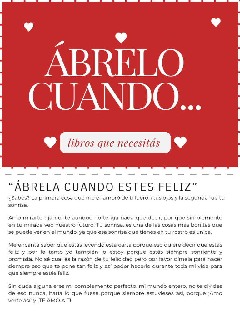Abrelo Cuando Pdf 20250212 172017 0000 Pdf Amor