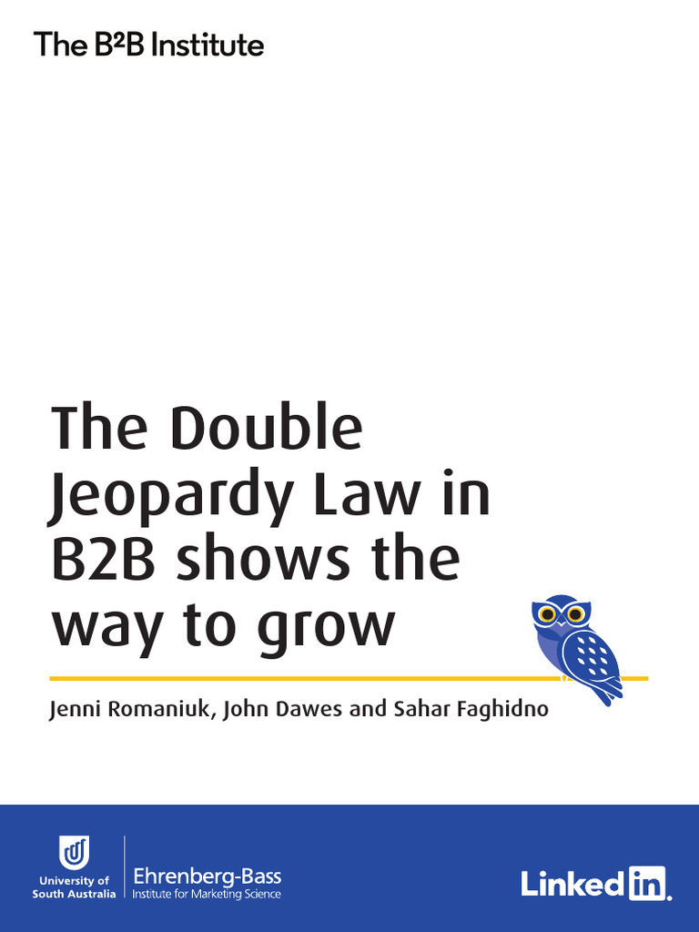 Double Jeopardy Law for B2B Growth | PDF | Brand | Marketing