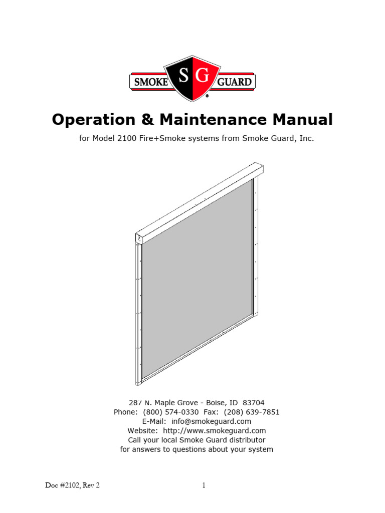 Model 2100 Smoke Guard Manual | PDF | Diode | Power Supply