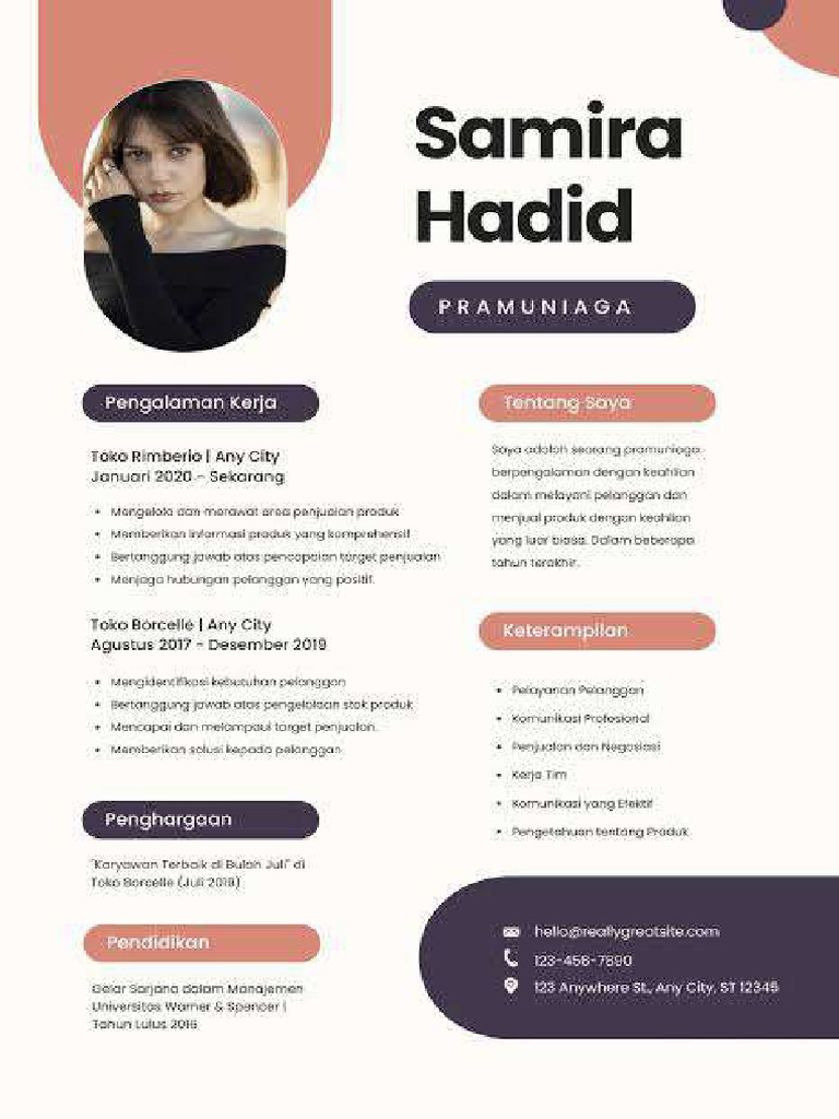 Contoh CV | PDF