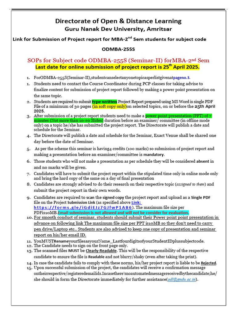 MBA 2nd Sem Seminar Topics May 2025 | PDF | Marketing | Human Resource ...