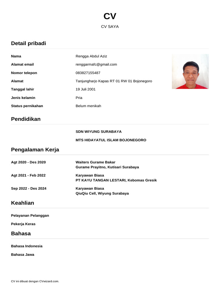 CV Rengga Abdul Aziz 09 - 04 - 2025 13.12.27 | PDF