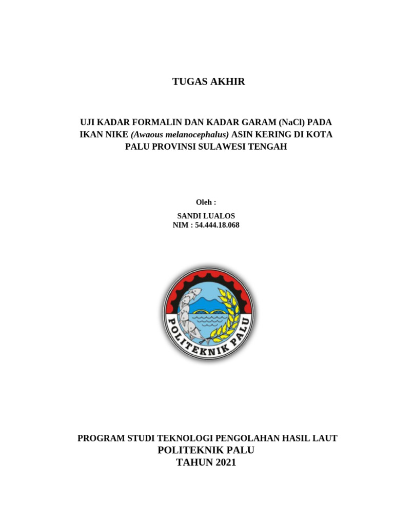 Sandi Tugas Akhir 2 | PDF