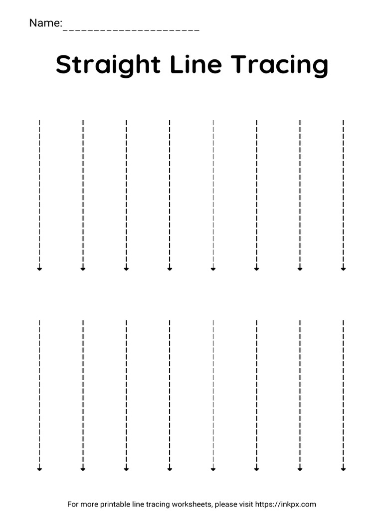 Line Tracing A4 | PDF