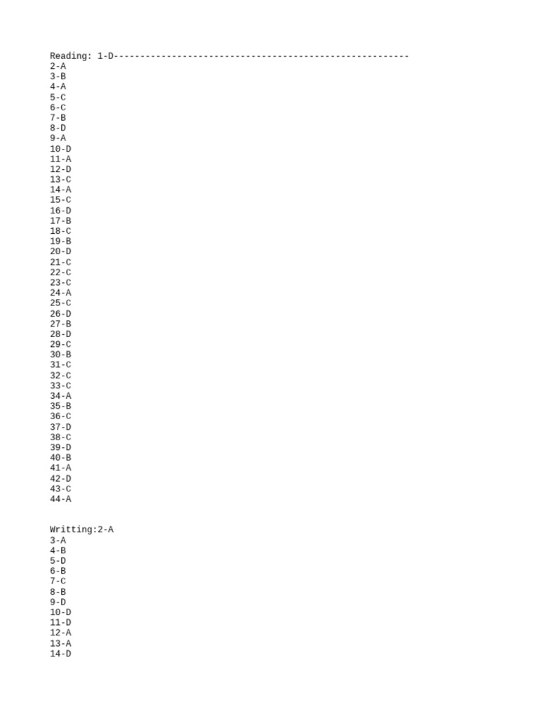 Answer | PDF