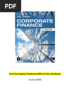 Corporate Finance, 6th Edition PDF | PDF | Option (Finance