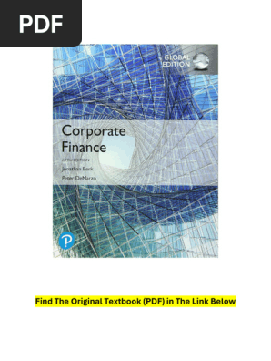 Corporate Finance, Global Edition 5th Edition PDF | PDF