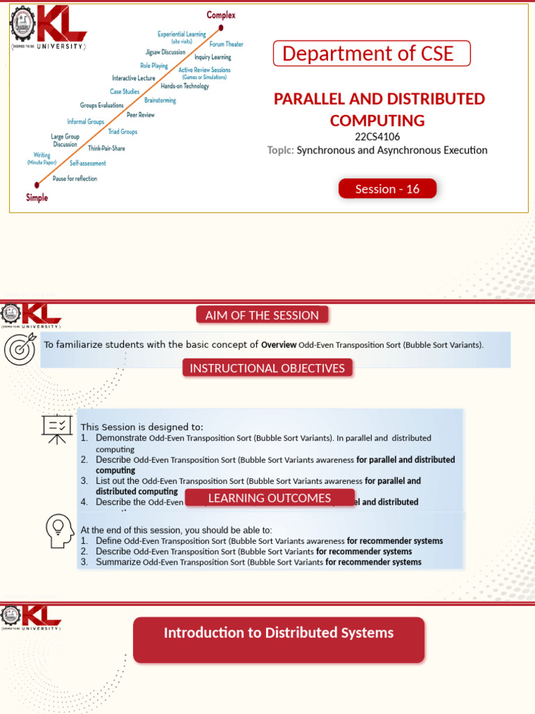 Synchronous vs. Asynchronous Execution | PDF | Distributed Computing ...