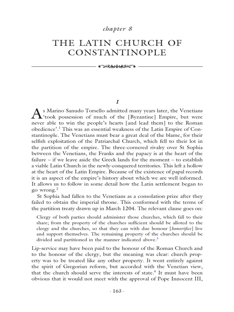 ANGOLD, M., The Fourth Crusade Event and Context (Consequences) | PDF ...