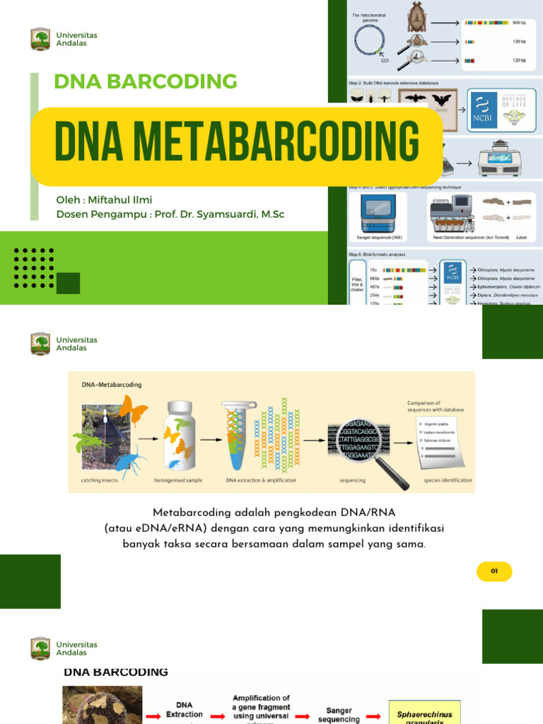 Penerapan Metabarcoding dalam eDNA | PDF