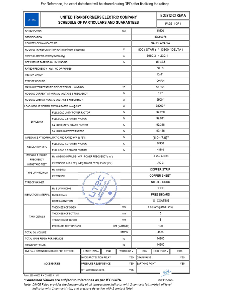 Transformer (Reference Only) | PDF | Transformer | Electronics