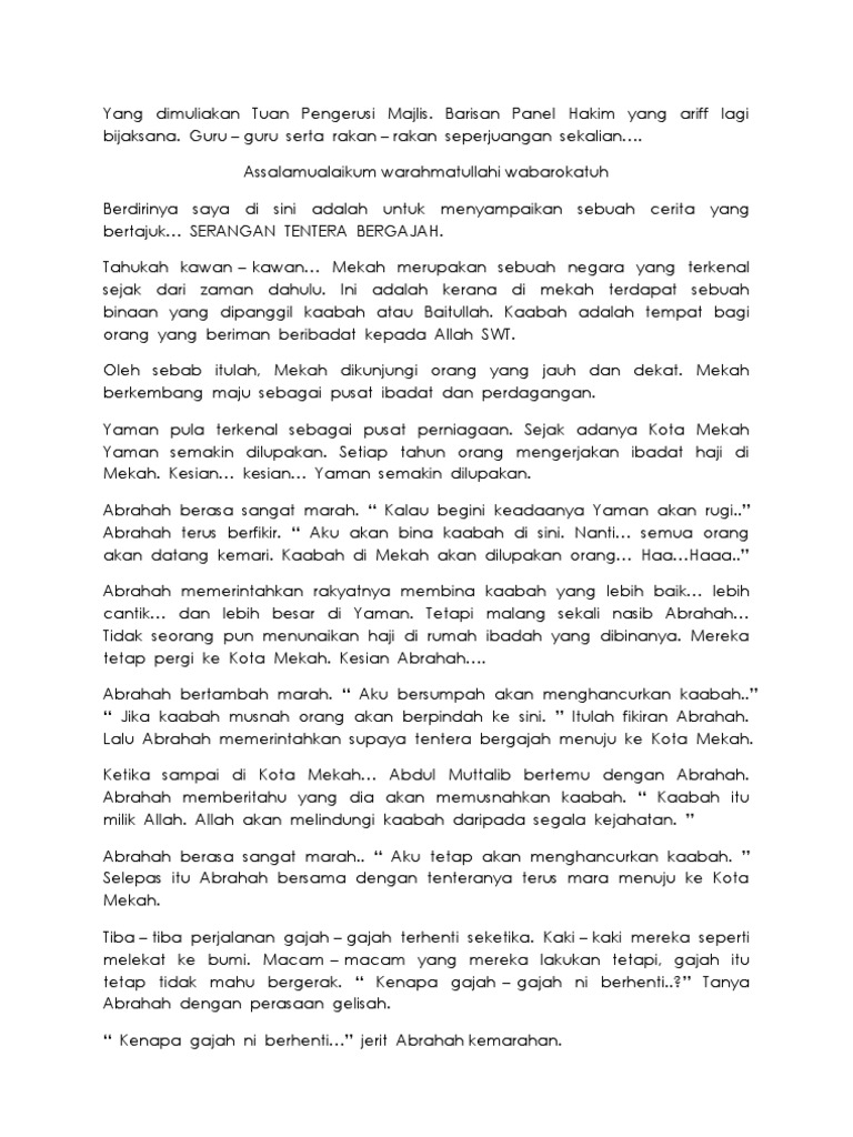 Tentera Bergajah Pdf