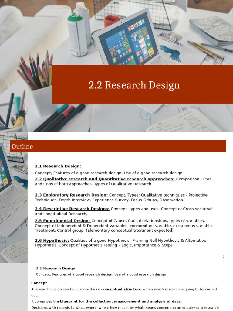 Research Design: Methods & Approaches | PDF | Qualitative Research ...