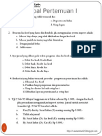 Latihan Soal Akuntansi Menengah Smt2