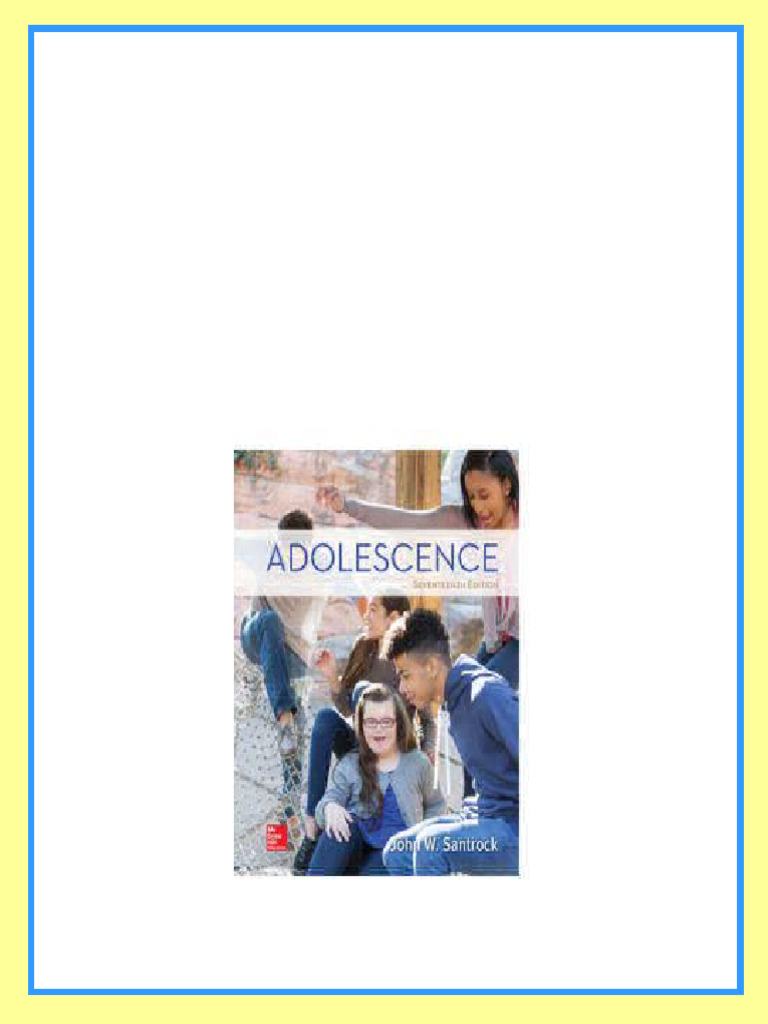 Test Bank for Adolescence 17th Edition By Santrock instant download ...