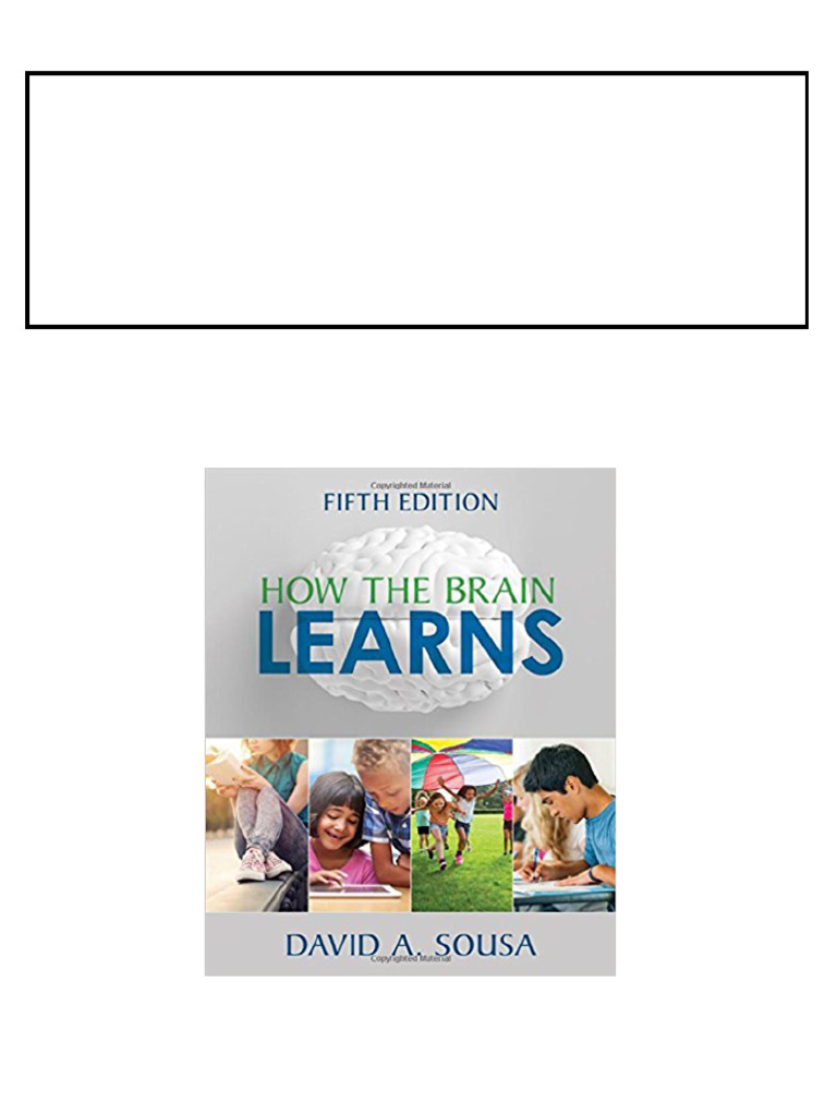 How the Brain Learns 5th Edition David A. Sousa instant download | PDF ...