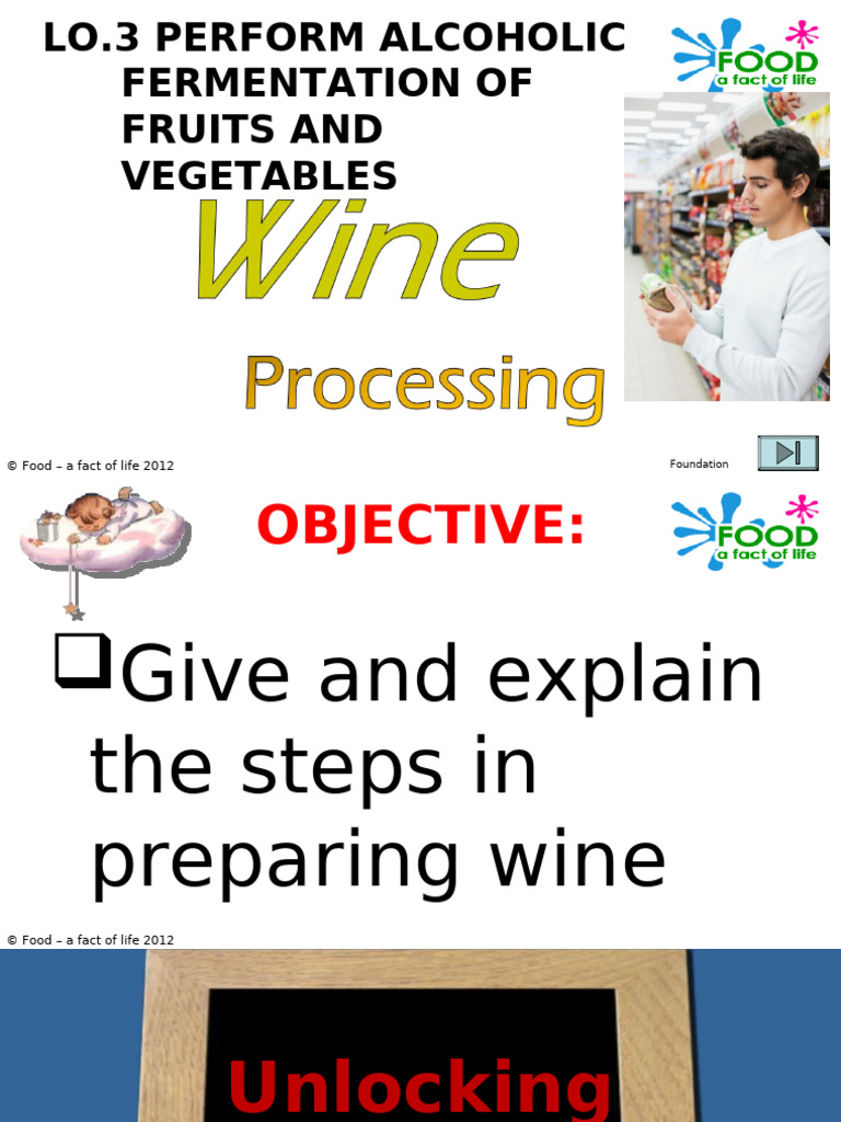 Steps in Wine Processing | PDF | Wine | Foods