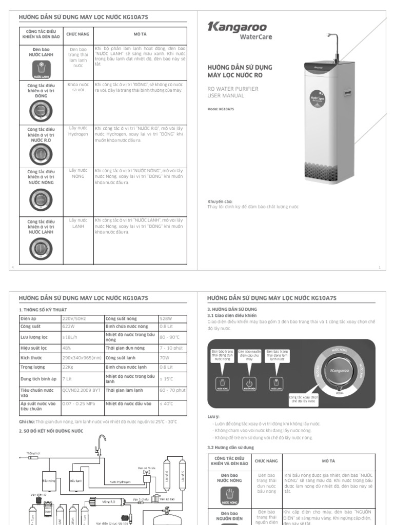 HDSD Kg10a7s CV17 | PDF