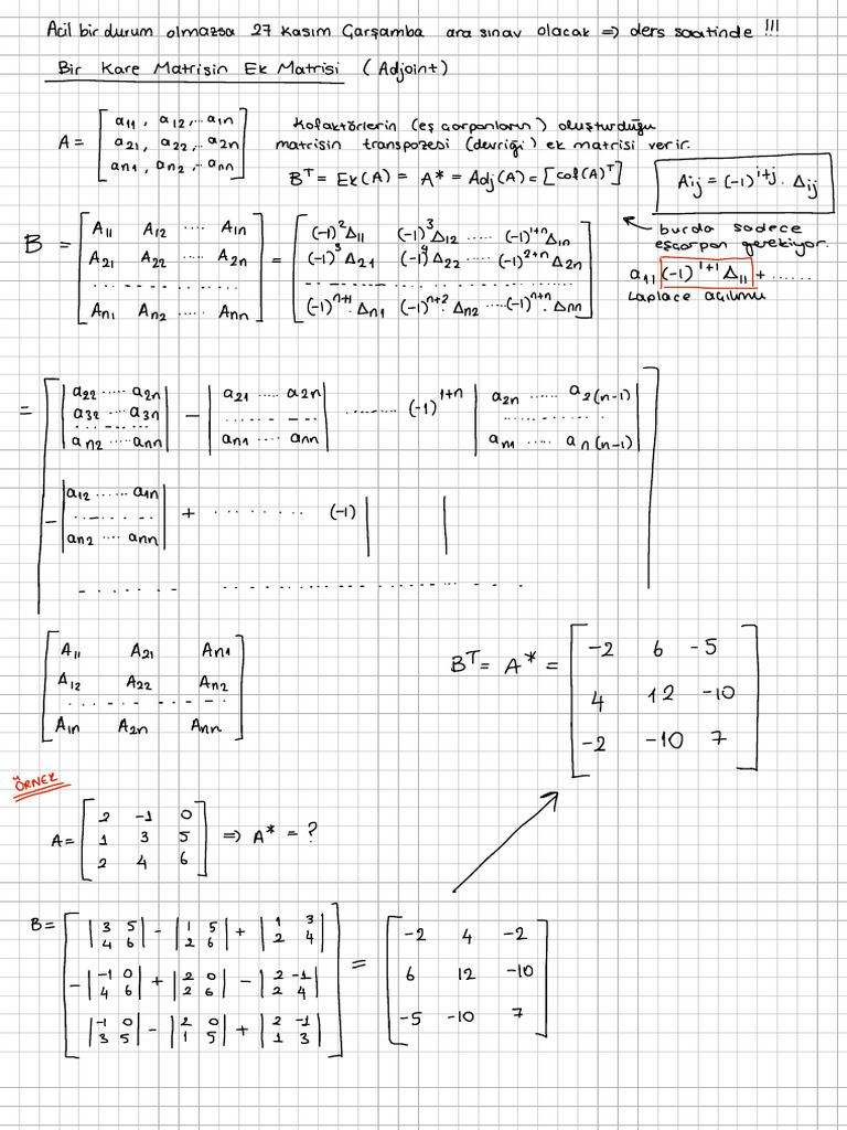 Matematik Ders 4 | PDF