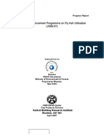 Capacity Enhancement Programme On Fly Ash Utilisation (2006-07)