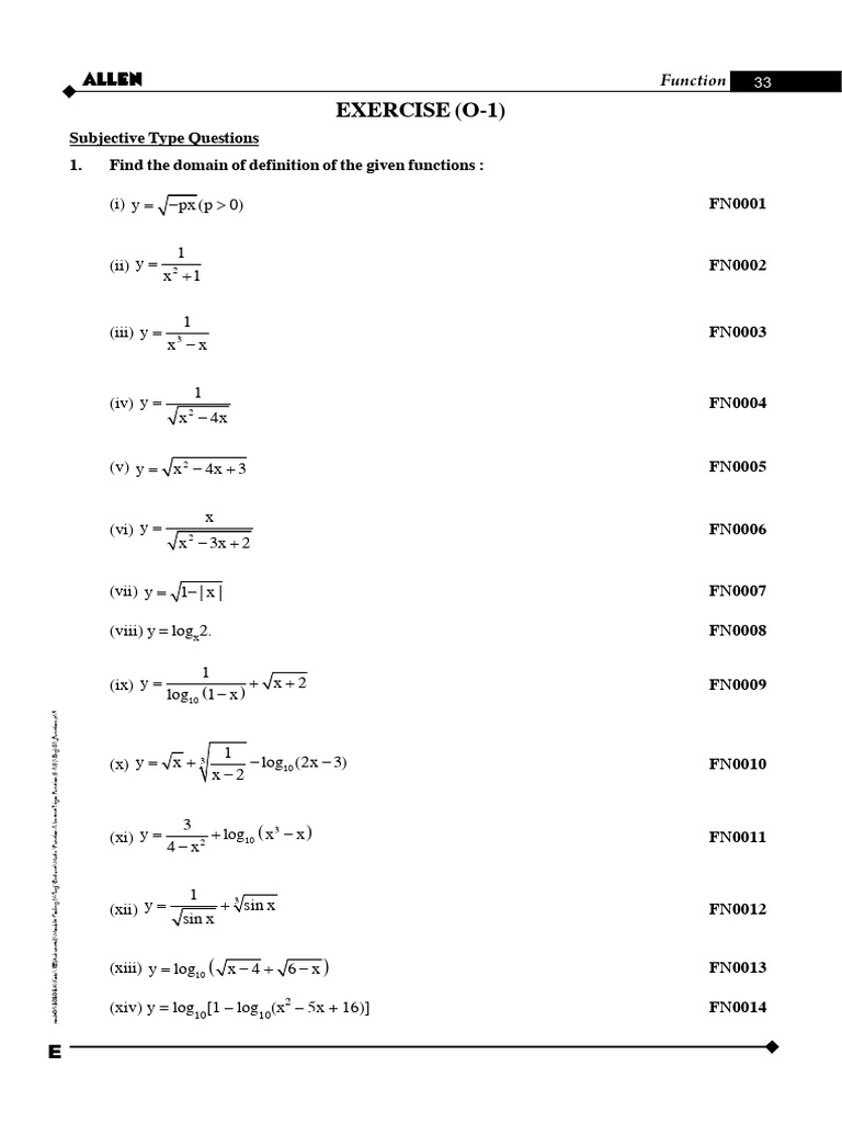 Full Form of ITF in Mathematics | PDF | Function (Mathematics) | Numbers